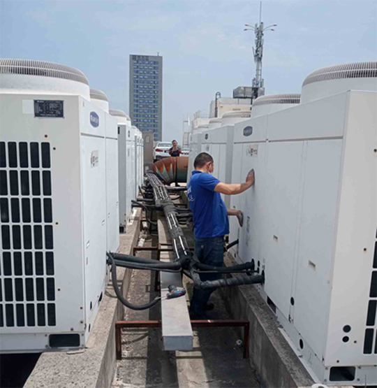 安龙中央空调制热和不制冷系统维修方法